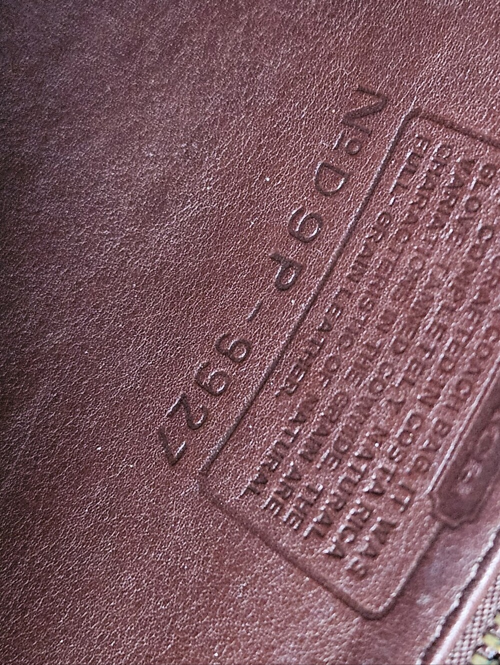 Vintage Coach Willis Bag, Style Number 9927. - Picture 13 of 16